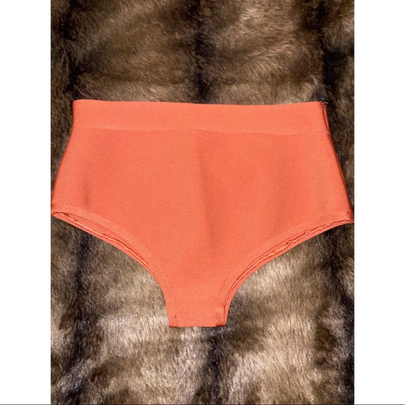 Orange midi dress - Picture 3 of 9